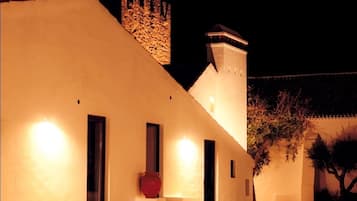 Front of property – evening/night