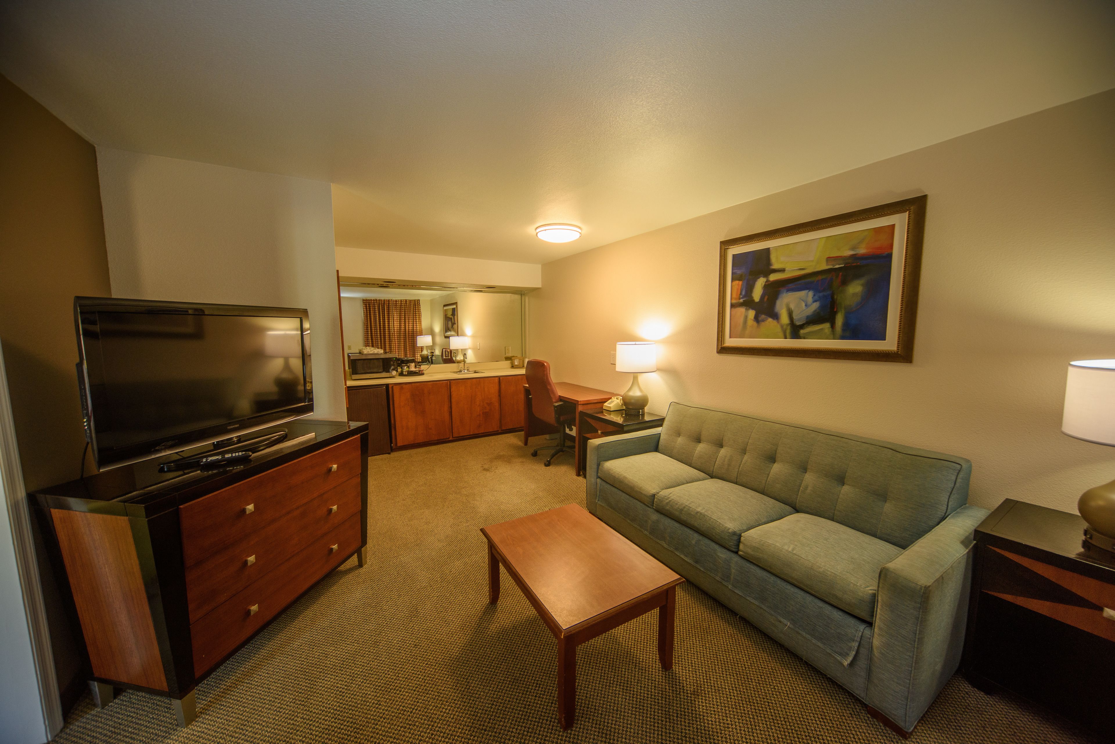 standard suite, 1 king bed | 1 bedroom, desk, iron/ironing board, free wifi