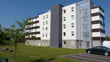 Voorkant van accommodatie