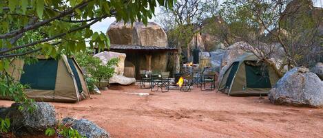 Tent (Campsite. No bed provided. Bring tent)