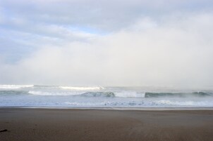 Una playa cerca