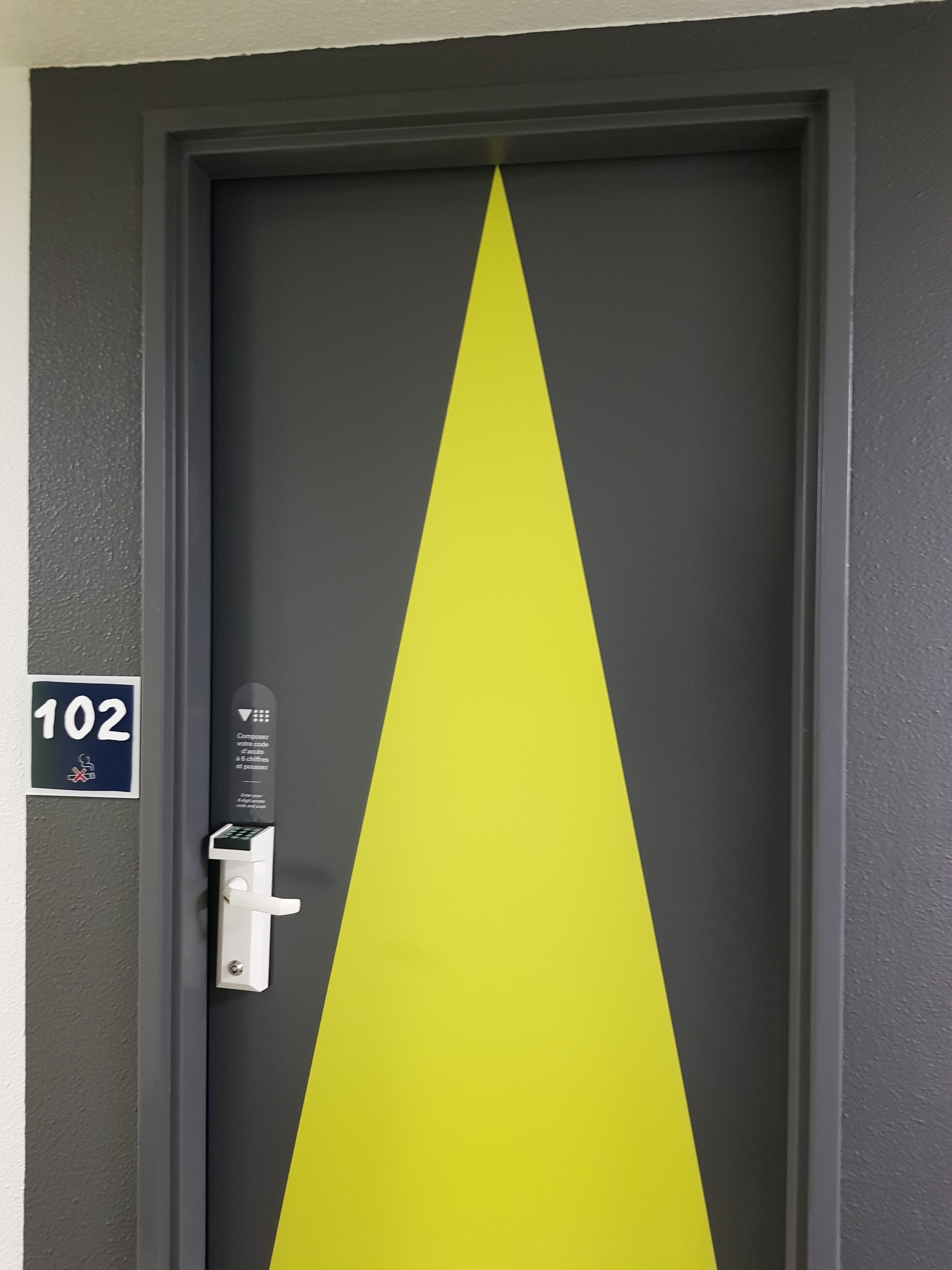 individually decorated, desk, laptop workspace, blackout curtains