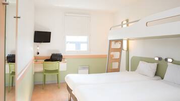 Standard Room, Multiple Beds | Select Comfort beds, desk, blackout drapes, soundproofing