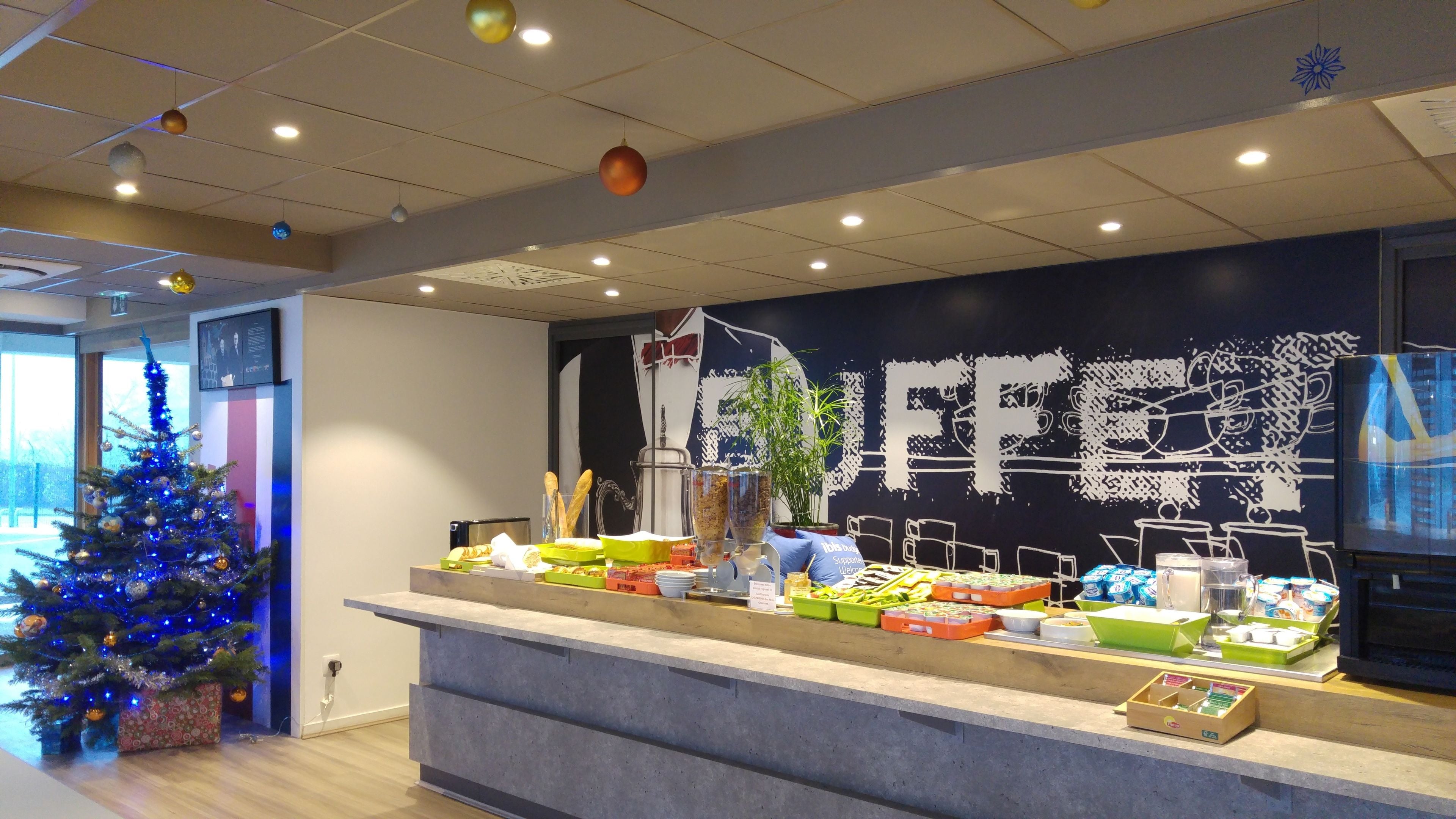 daily buffet breakfast (eur 9.90 per person)