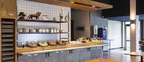 Daily buffet breakfast (EUR 10 per person)