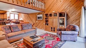 Condo, 2 Bedrooms (Shuttle to Slopes) | Living room - Sunburst in Elkhorn by Alpine Lodging (Sun Valley)