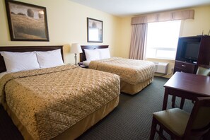 Desk, blackout drapes, free WiFi, bed sheets - Nova Inn Acheson (Acheson)