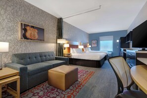 42-inch flat-screen TV with premium channels, TV - Home2 Suites by Hilton Stillwater (Stillwater)