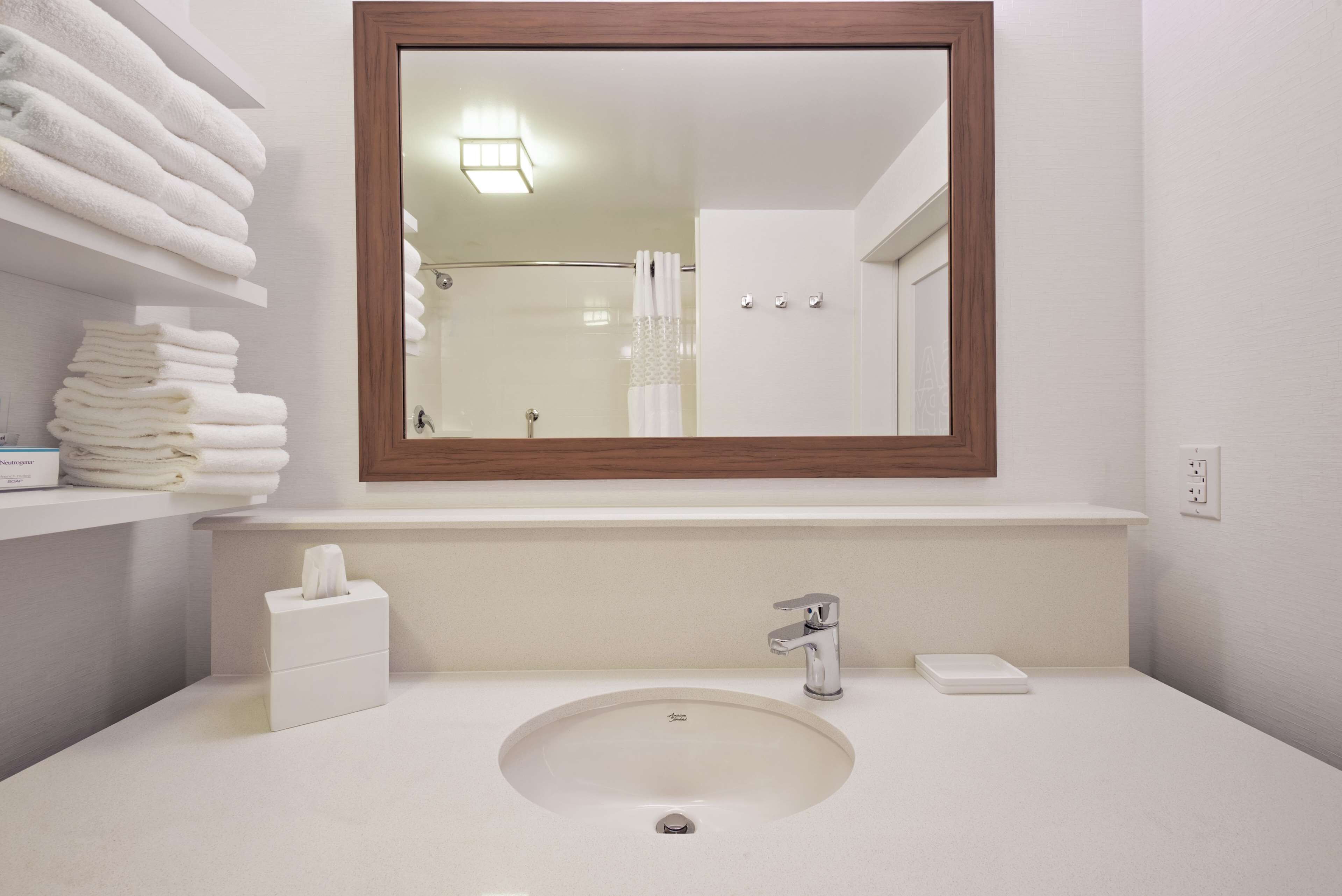 free toiletries, hair dryer, towels, soap