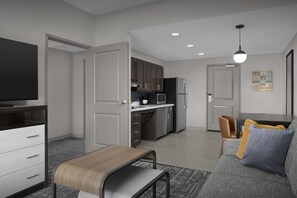 Suite, 2 Queen-Betten, barrierefrei, Badewanne