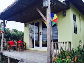 Deluxe River View, Air Conditioned | Terrace/patio - Him Naam Pai Resort (Pai)