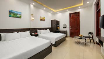 Exclusive Quadruple Room | 1 bedroom, premium bedding, down comforters, memory foam beds