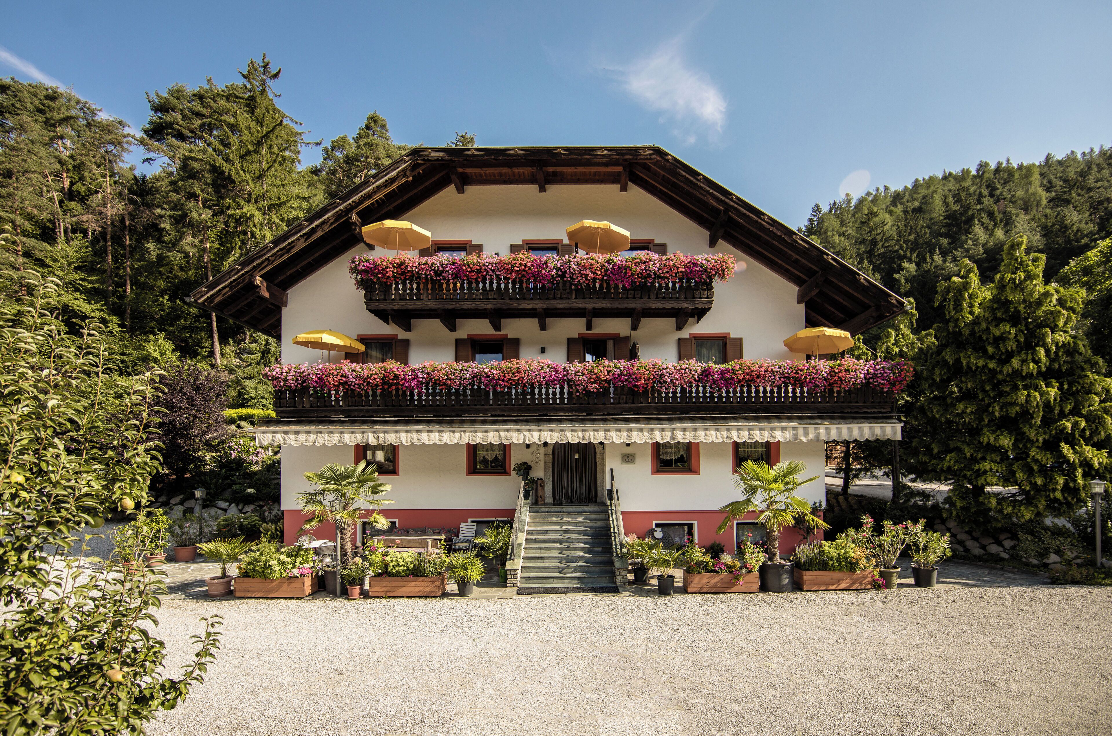 Overnatningsstedets facade