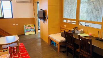 Family Room, 2 Double Beds, Balcony, Tower | Premium bedding, soundproofing, cribs/infant beds, free WiFi