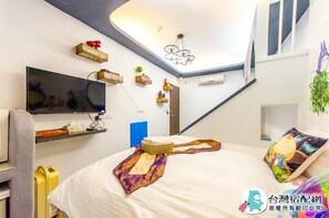 标准双人房, 1 张双人床, 无窗 | 办公桌、免费 WiFi