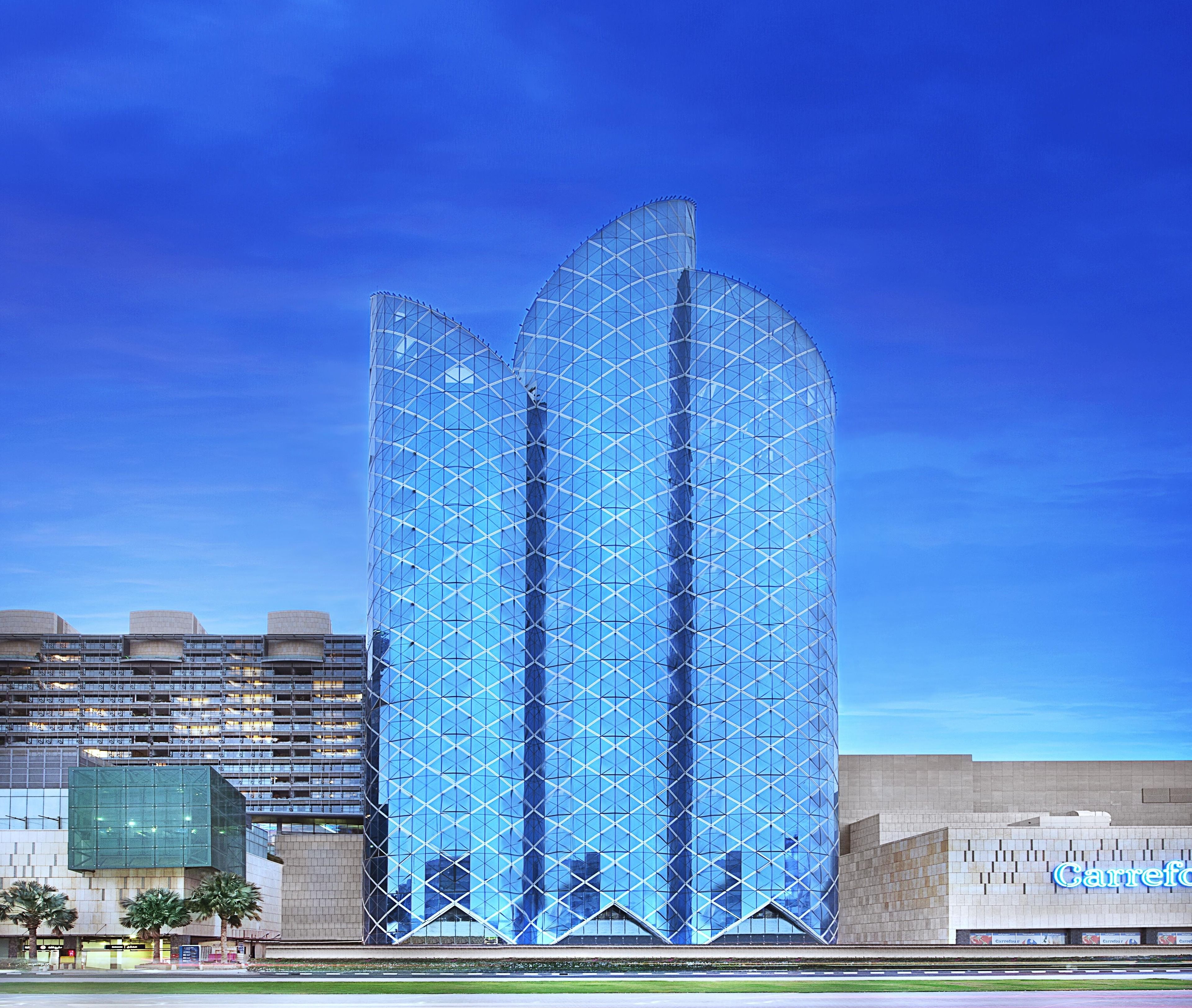 Voorkant van accommodatie