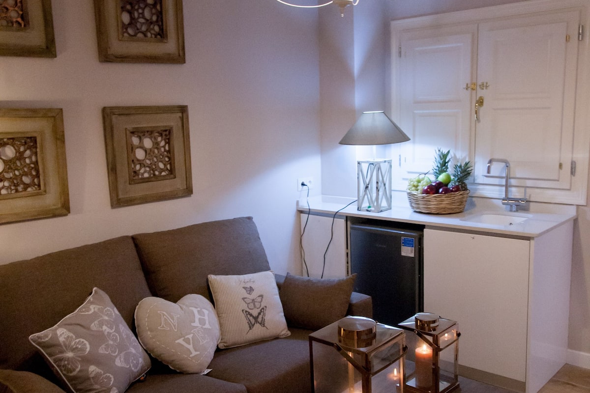 Premium Apartment, 1 Bedroom, Accessible, Patio | Premium bedding, in-room safe, soundproofing, iron/ironing board