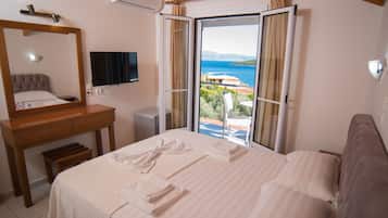Premium bedding, in-room safe, soundproofing, iron/ironing board