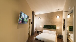Junior Suite (Grotto Spa iZen) | Premium bedding, minibar (free items), in-room safe, soundproofing - Irooms Central Station (Rome)