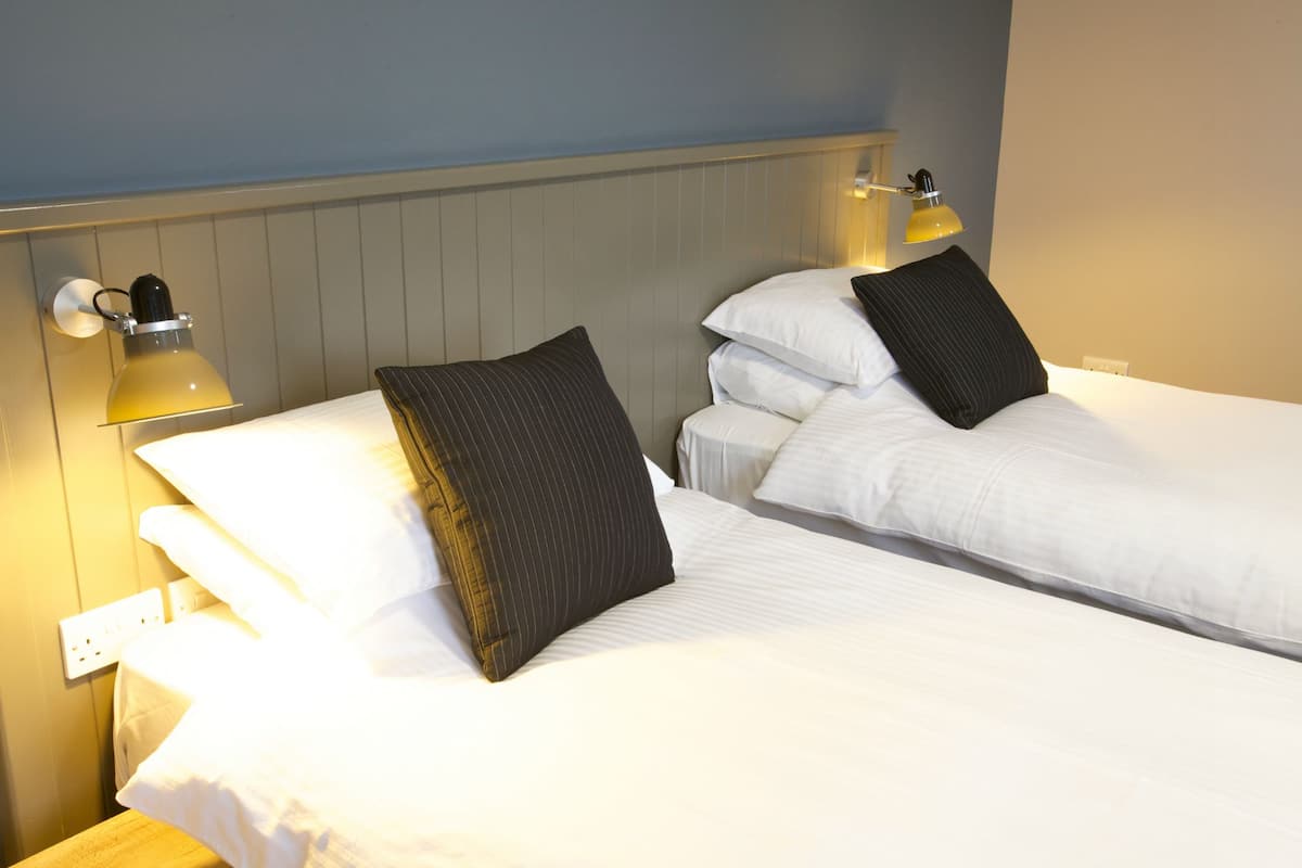 Soundproofing, free WiFi, bed sheets, wheelchair access