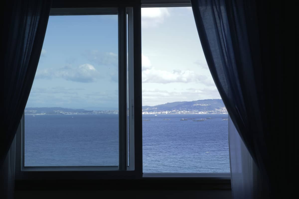 Standaard kamer, 1 twee- of 2 eenpersoonsbedden, uitzicht op zee | Kameruitzicht