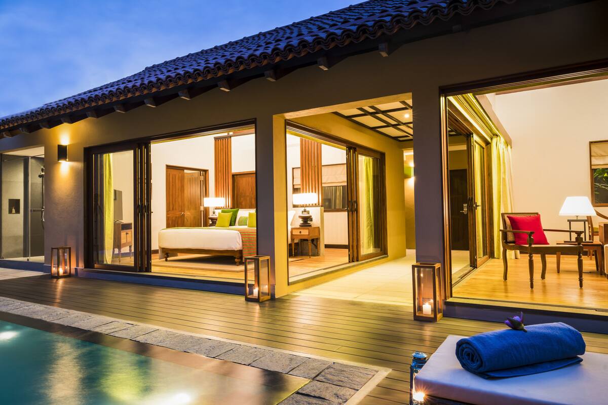 One Bedroom Pool Villa Residence | 高級寝具、ミニバー、セーフティボックス (室内)、デスク