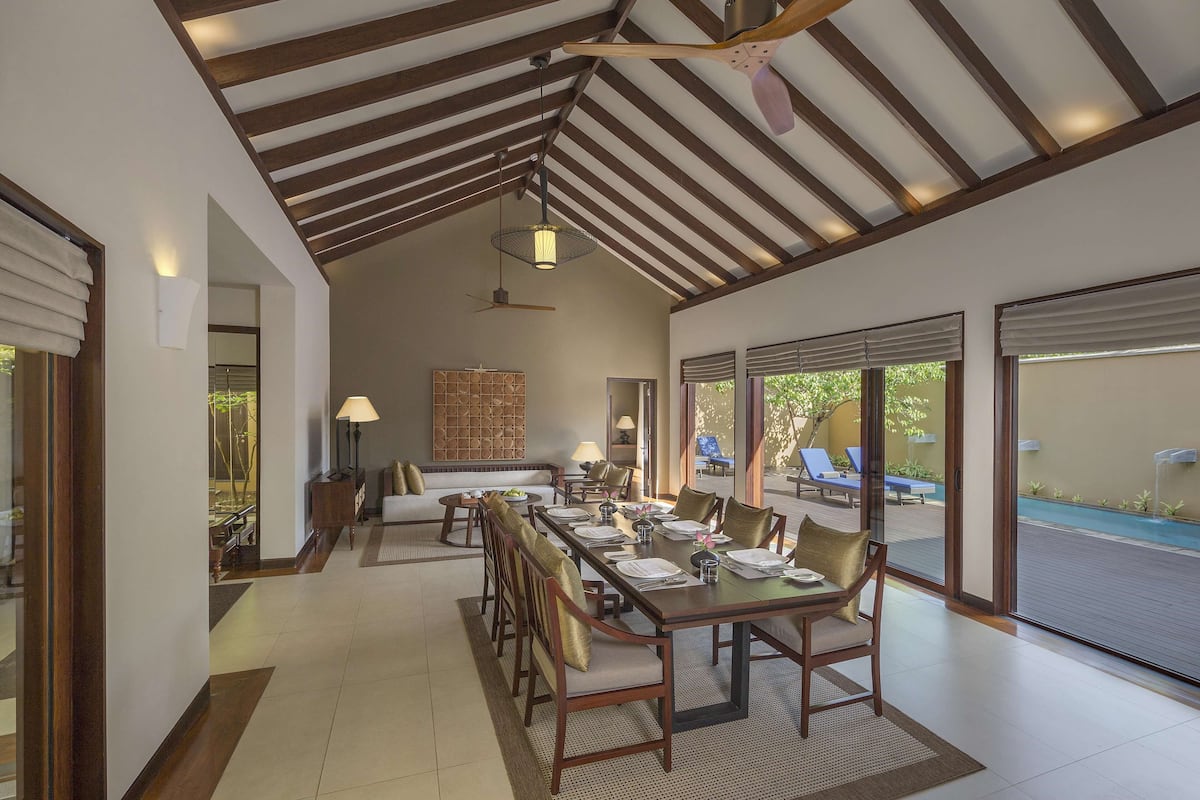 Two Bedroom Pool Villa | Premium bedding, minibar, in-room safe, desk