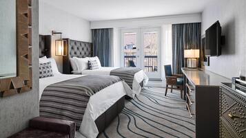 Frette Italian sheets, premium bedding, down duvets, pillow-top beds