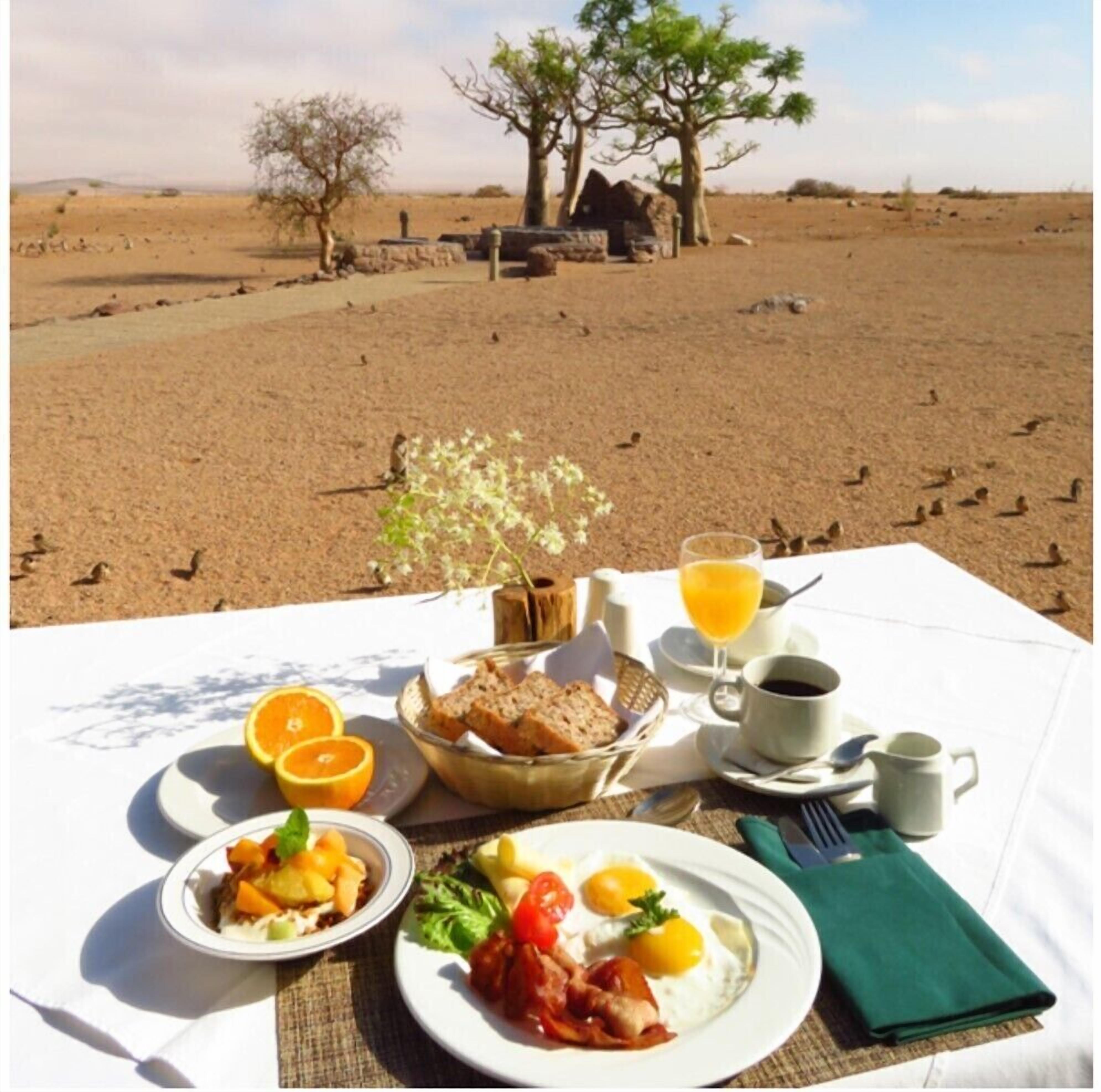 Tägliches großes Frühstück (100 NAD pro Person)