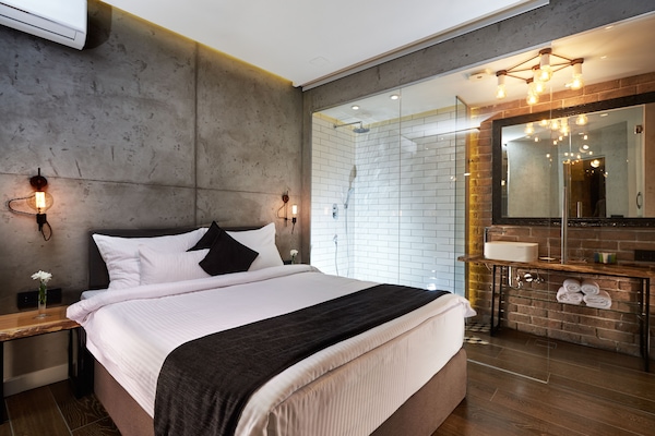 1 habitación, sábanas de algodón egipcio y ropa de cama de alta calidad