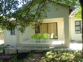 Fachada de la propiedad