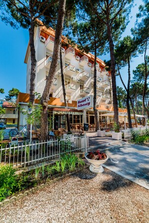 Façade de l’hébergement