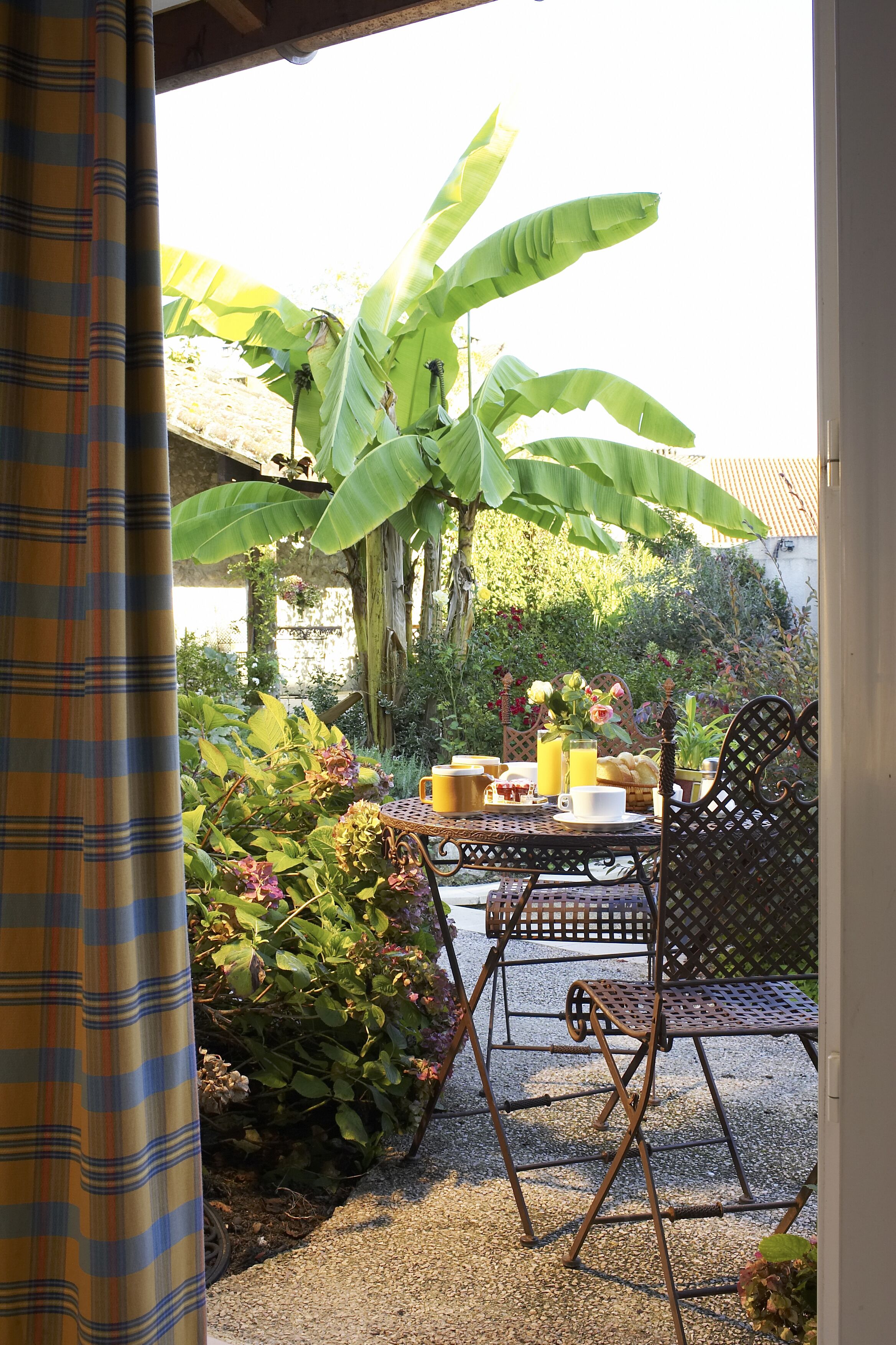 Uitzicht vanuit de kamer