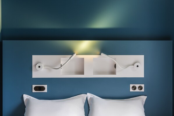 Kamar Double | Meja kerja, tirai kedap cahaya, kedap suara, dan Wi-Fi gratis