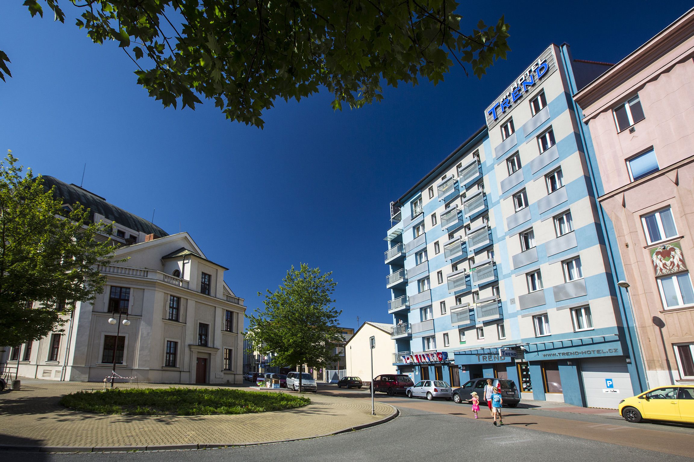 front of property – evening/night