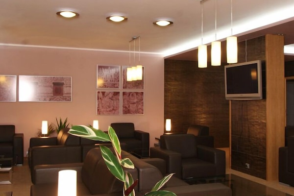 Sala de estar en el lobby