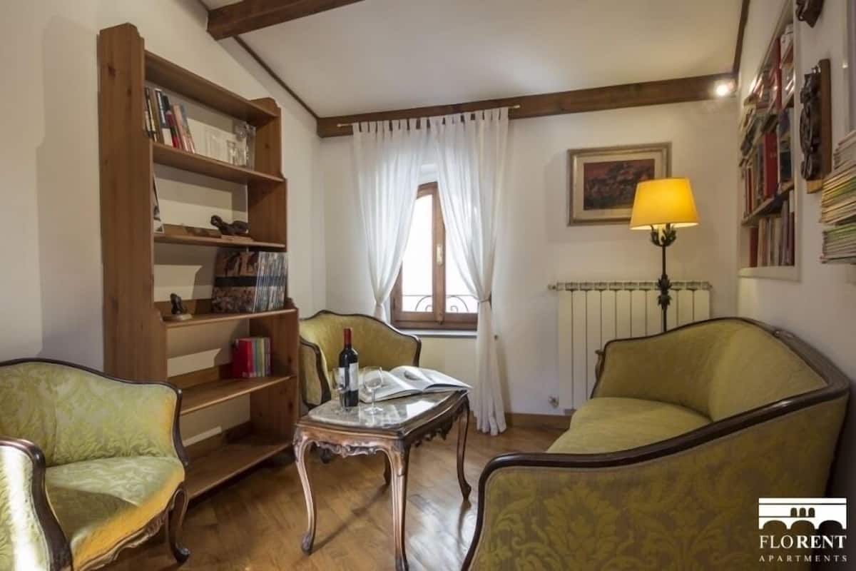 Apartment, 2 Bedrooms, Kitchen (Location: Via delle Burella 4) | Living area