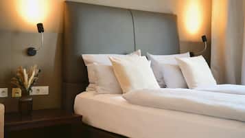 Literie de qualité supérieure, décoration personnalisée