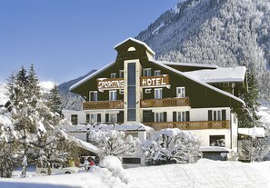 Overnatningsstedets facade