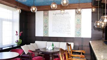 Sala de estar en el lobby