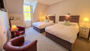 Family Room (Room 15) | Premium bedding, iron/ironing board, bed sheets