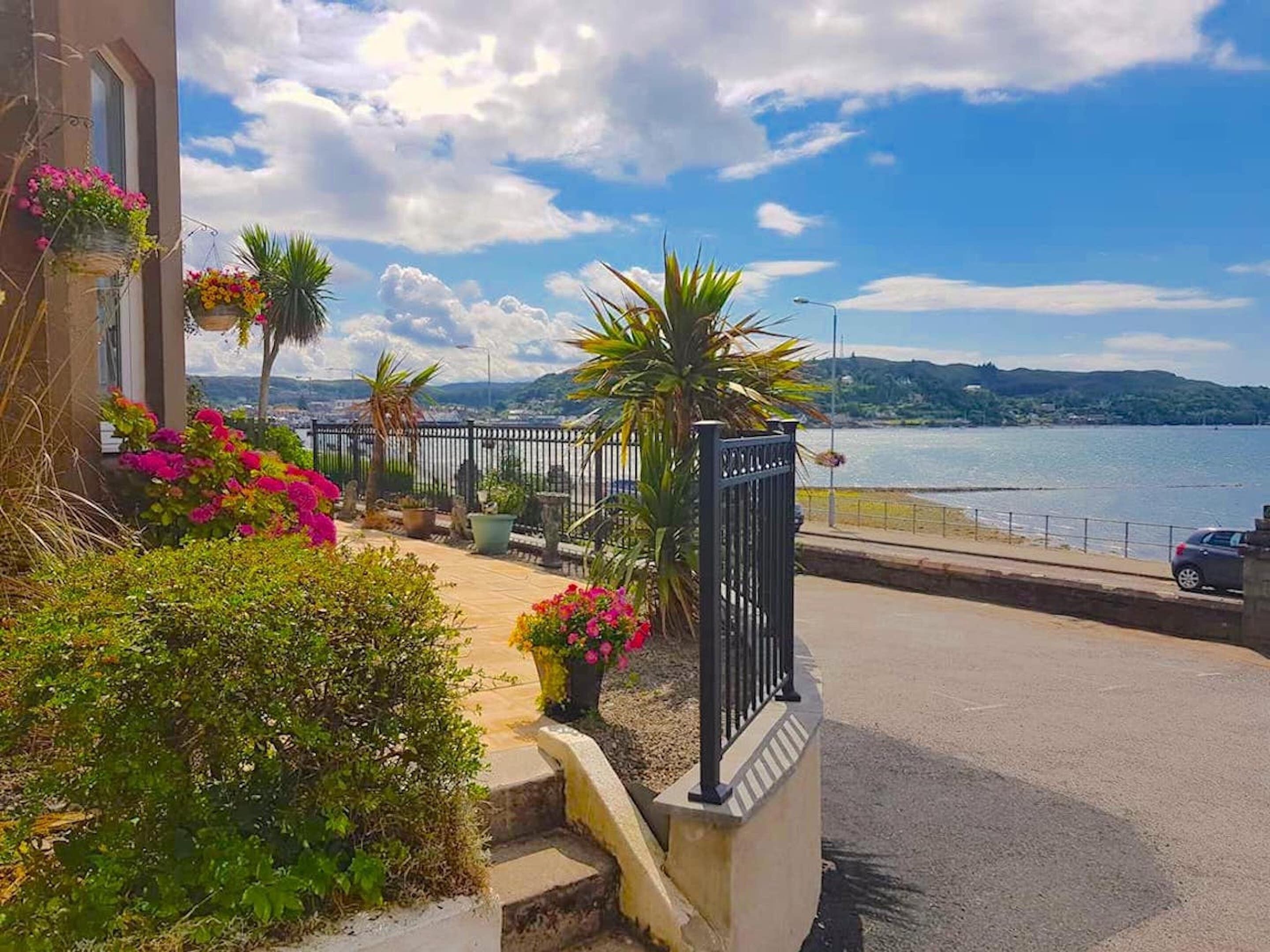 Majoituspaikan julkisivu