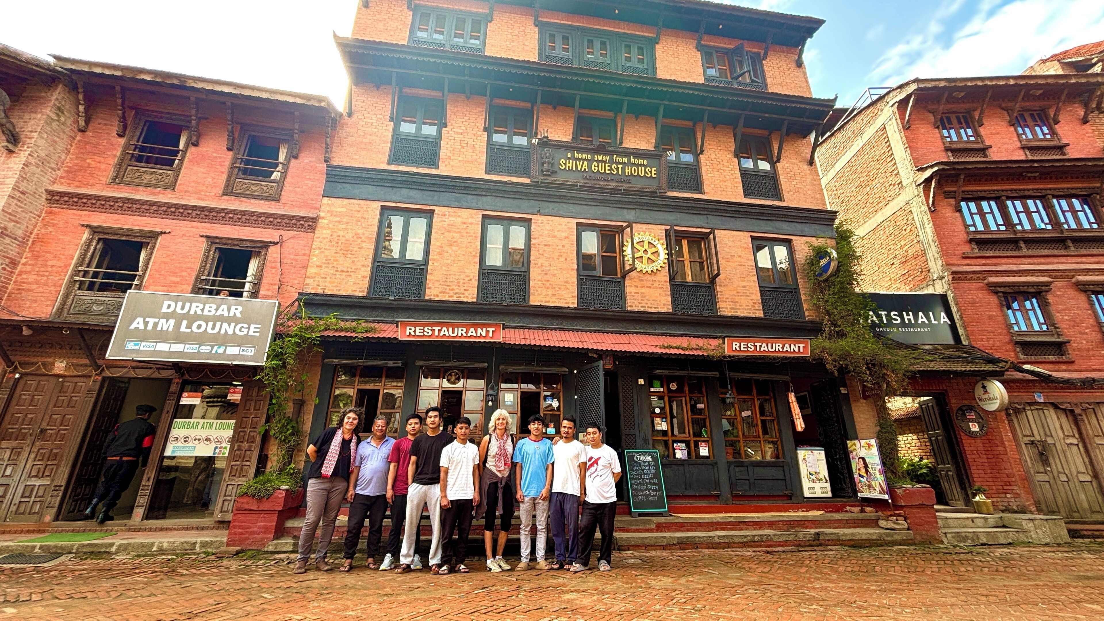 Fachada de la propiedad