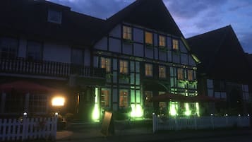 Front of property - evening/night