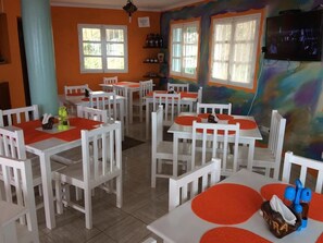 Frühstück, Mittagessen, Abendessen, internationale Küche 