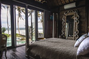 Romantisk villa - 2 sovrum - havsutsikt - mot vattnet | Utsikt mot havet/stranden