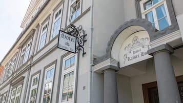 Fassade der Unterkunft
