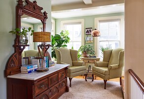 Sala de estar en el lobby