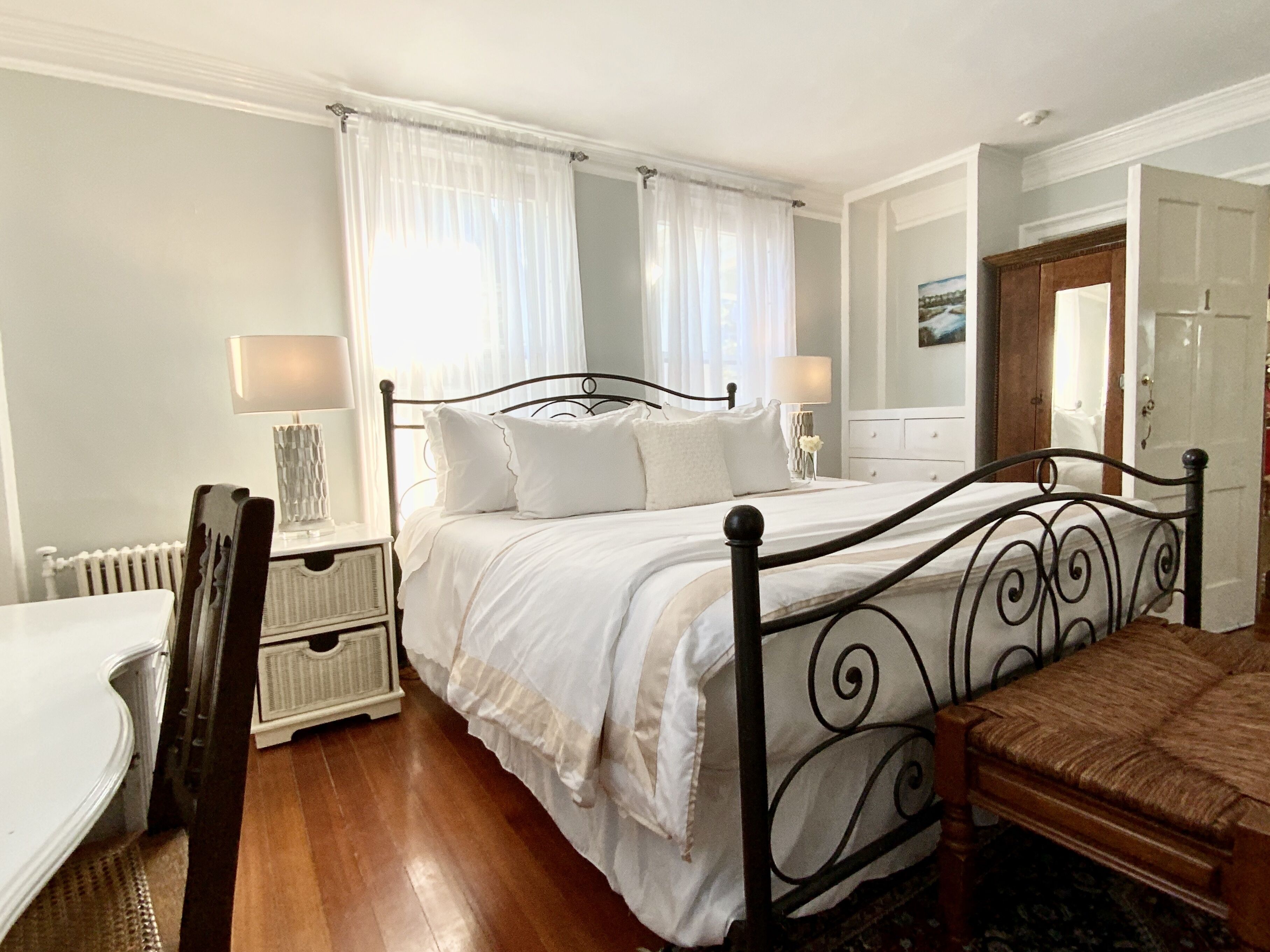 Rainbow Fleet Room | Premium bedding, individually decorated, individually furnished