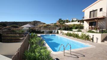 Villa, 3 Bedrooms, Private Pool, Sea View | View from room